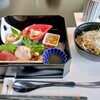 一舞庵 - 先付けとお出汁で食べるスープサラダ✨このスープサラダも食感、お出汁とも逸品でいつも楽しみです♡