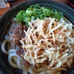 大力うどん - 肉ごぼ天うどん