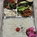 肉のマルタケ - 洋風盛合せ弁当　620円