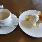 カフェテラス オレンジ - ケーキセット＠700