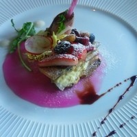 RISTORANTE OZIO - フォアグラのエスプレッソミルフィーユ