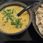 上州濃厚激辛うどん 麺蔵 - 納豆つけ麺
