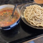 上州濃厚激辛うどん 麺蔵 - 担々つけ麺