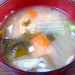 はいむるぶし - 具だくさんのみそ汁！