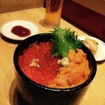いきいき亭 - ミニ雲丹・いくら丼