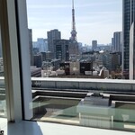 TOKYO NODE CAFE - 正面東京タワーの外観