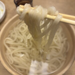 釜揚げうどん 一心 - 特大　細麺　1100円