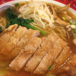 万世麺店 - パーコー麺850円