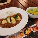 カフェレストラン Bar EARTH - 料理写真:ビーフカレー