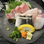 回転寿したかくら - 刺身5種盛り