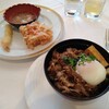 オールデイダイニング サツキ - 牛すき焼き丼マックス、天ぷら