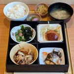 やよい軒 - 料理写真:やよい軒 茅場町店 花見御膳 税込1,140円