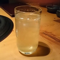 吟味屋 天満店 - 梅酒のソーダ割り