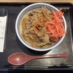 吉野家 - 料理写真:スプーンでいかせてぇ!