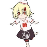 真鶴 ラーメン富勝 - 富勝オリジナルキャラクター「メンムス」も宜しくお願いします。