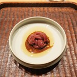 感情 - 鴨、生で。昆布締め