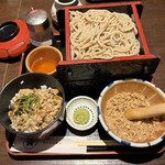 香るつけ蕎麦　蕎麦花 - 