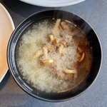 常陸牛きくすい - なめこのみそ汁