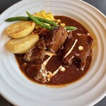 常陸牛きくすい - 角切りの常陸牛がゴロッと入っています