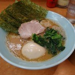 らー麺 家道 - 「らー麺 家道」平成27年2月11日(水)再訪問。ラーメン並650円+味玉100円=750円(税込み)