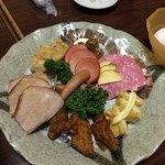肉のますゐ - Jan2015 さすが肉屋のオードブル肉のオンパレード