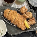 まるかつ - チキンカツ南蛮と唐揚げ単品？