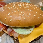 バーガーキング - 料理写真:ベーコンチーズワッパーセット 1,140円
