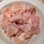 肉の割烹 田村 - 豚ホルモン400円