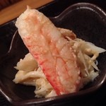 誠 - 毛ガニも頂きました(っ˘ڡ˘ς)