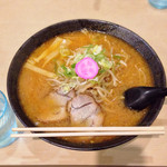 ラーメンさんぱち - ミソラーメン、頂きました。