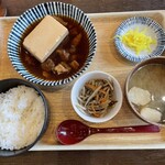 Nikudofu to Lemon Sour Taishu Shokudo Yasubee Asti Mishima Sausu Ten - 
