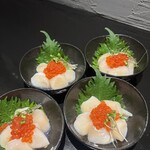 クルリ - ホタテ昆布締め