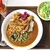 すき家 - 料理写真:炭火焼きほろほろチキンカレー（大盛）＆ オクラサラダ