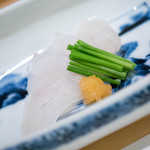 鮨裕 - ふぐ（豊後水道） ふぐひれ酒に合わせて