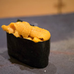 鮨裕 - ムラサキウニ（大間）とバフンウニ（根室）のブレンド