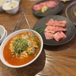 Kabri - 料理写真:カルビクッパと上カルビ