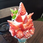 高橋農園 - イチゴパフェミニ1600円
