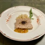 Dobro - 前菜　鴨肉のテリーヌ