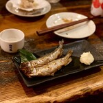 海味 はちきょう - 日本酒との相性No.1ししゃも　一尾580円