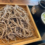 板そば なみ喜 - 鳥天ざるのざる
