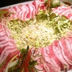 酒蔵 まつとも - とんちん焼きしゃぶ 艶豚