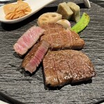 銀杏 - 能登牛サーロイン、信州和牛フィレのセット