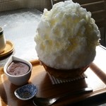 埜庵 - キャラメルミルク  860円。
      ちょっと苦味のあるキャラメルに中にミルクがあり旨い。
      