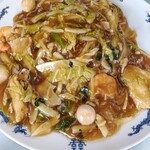 龍鳳 - 五目あんかけ焼そば　一人前（2玉）