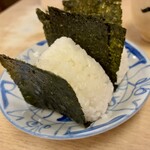 釜揚げうどん 一心 - おにぎり。