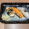 宮城之魚與赤醋之壽司 魚是下酒菜 仙台PARCO2店 - ほっき貝ひも握り、蒸し海老、平目は塩昆布で