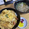 お食事処 丸徳 - 丸徳丼、半そばセット