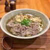 踊るうどん - 肉まいたけ天うどん(1,100円)
肉追加(+350円)
麺大盛り(+200円)