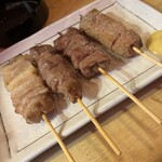 野焼 - バラ　カシラ　ハツ　レバー
