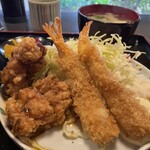 酒・肴 おまた - 立派な海老フライ